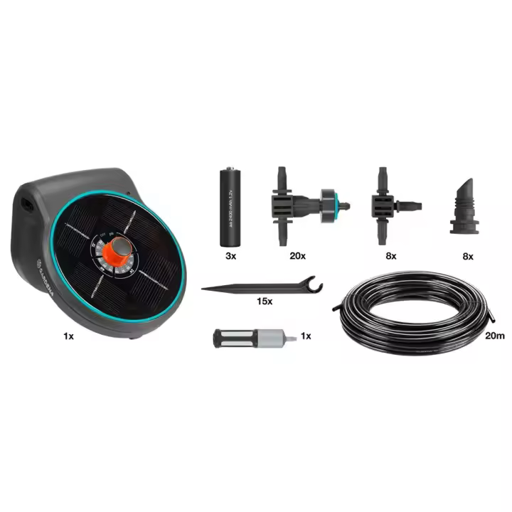 Gardena Conjunto Aqua Bloom Alimentado Por Energía Solar - 1