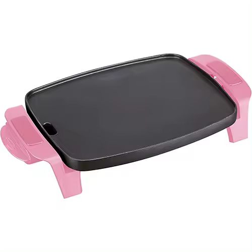 Plancha Asar Mini 1000W Jata JEGR5522 Rosa - 1