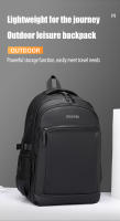 Mochila Unisex Ligera Para Viajes Y Tiempo Libre Capacidad Grande Estilo Casual Con Bolsillo Para Computadora Material Oxford - details 3