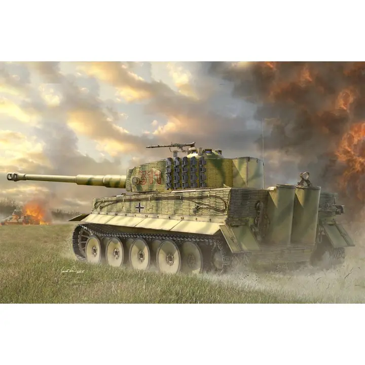 TRUMPETER 00944 PZ.KPFW.VI AUS F.E SD.KFZ.181 TIGRE I PRODUCCIÓN MEDIA 1/16 - 1