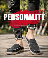 Zapatos Casuales Para Hombre Verano Suela De Tela Y Cuero Malla Antideslizante Transpirable Para Conducir Comodidad Talla Grande 39-47 - details 13