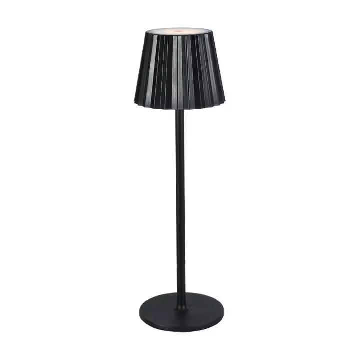 Lámpara de mesa LED 1.5W Negro Recargable con USB C Touch Regulable 3en1 3EN1 VTAC - 1