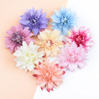 100pcs Gerberas De Seda 10CM Para Decoración Navideña Boda Scrapbooking Regalos De Festival Adornos De Cabeza Fotografía Props Caja De Caramelo - details 3
