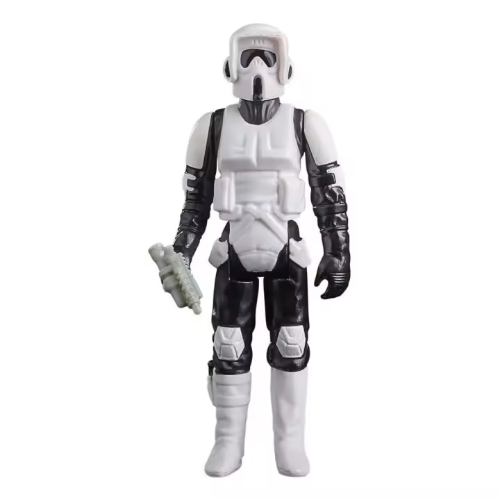 Hasbro Figura De Acción De Colección Episode Vi Retro: Soldado Explorador En Moto Star Wars 10 Cm - 1