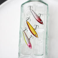 1Pcs Mini Señuelo De Pesca Vibratorio Sumergible 45mm 3g Señuelo De Lápiz Para Agua Dulce Artificiales Duro Equipamiento De Pesca - details 25