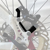 Juego De Frenos De Disco Para Bicicleta De Montaña Electrónica Adaptador De Calipero De Aluminio 160/180/203mm Accesorio Hidráulico PM/IS - details 7