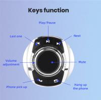 Junsun-botón de Control de volante inalámbrico para coche accesorio Universal para Android autorradio 8 funciones clave forma de copa con luz LED - details 4