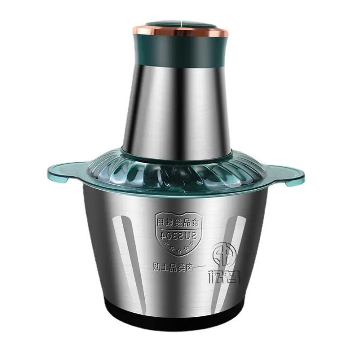 Picadora de Carne Eléctrica Multifuncional 3L - Trituradora de Alimentos - 1
