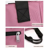 Bolso De Hombro Para Mujer Grande Capacidad Impermeable De Nylon Duradero Ligero Y Práctico Para Trabajo Y Escuela Bolsa De Mano Casual - details 6