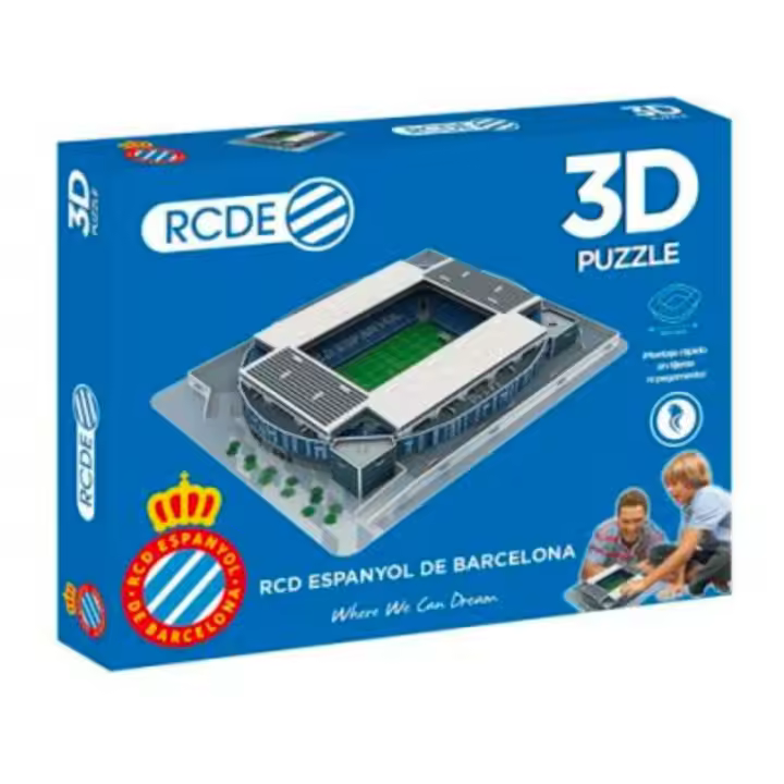 Puzzle 3D Estadio de fútbol 1ªDIV - 1