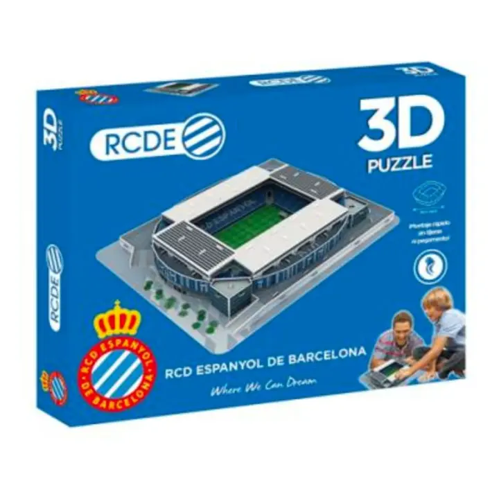 Puzzle 3D Estadio de fútbol 1ªDIV - 1