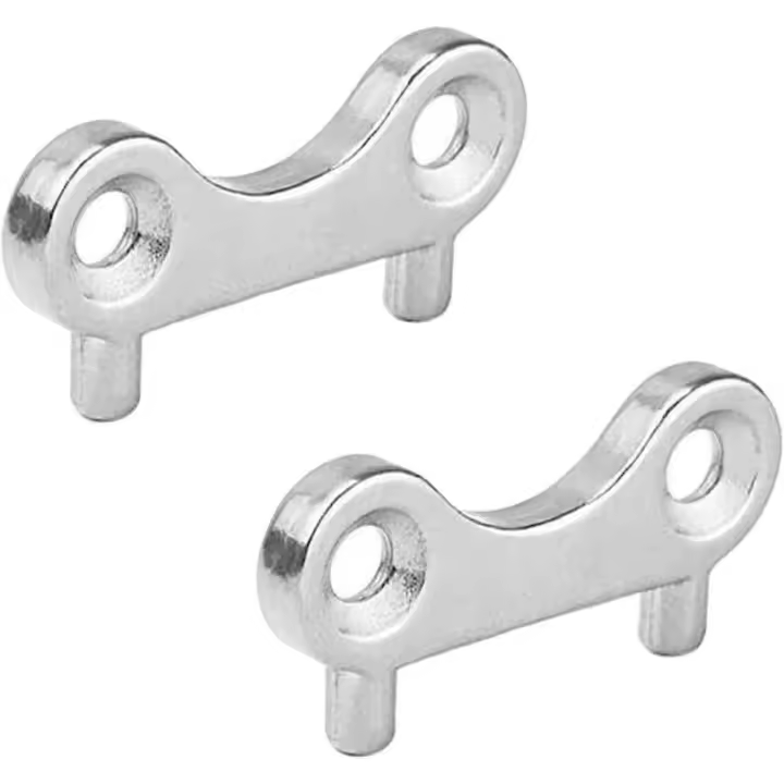 2 PCS Marine Boat Gas Cap Key Stainless Steel Gas Water Fuel Tank Fill Filler - 1