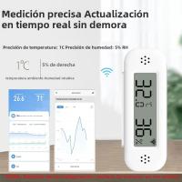 Termómetro Y Higrómetro Zigbee WiFi Mini Para Hogar Inteligente Compatible Con Google Home Alexa Y APP Remote De Tuya - details 9