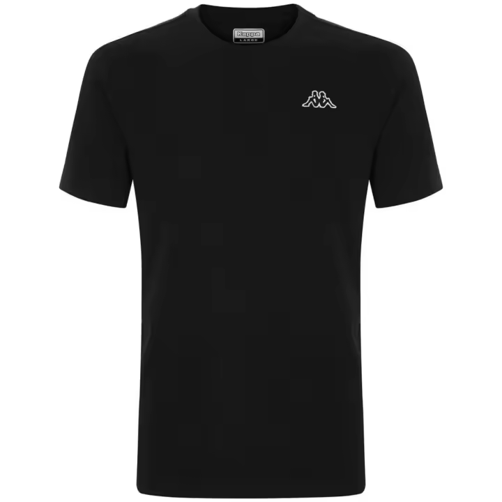 Camiseta Manga Corta marca Kappa modelo 304J150-Aod para hombre en color negro - 1
