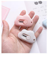 Cuchillo De Utilidad Portátil Mini Con Diseño De Conejo Y Nube Cortador De Papel Para Oficina Suministros De Corte Con Hoja De Acero - details 9