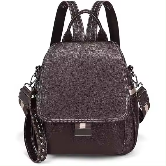 Mini Bolso de Hombre para Mujer, Bolso de Hombre, Bolso de Hombre, Bolso de mano, mochilas de viaje, Café, Moderno - 1