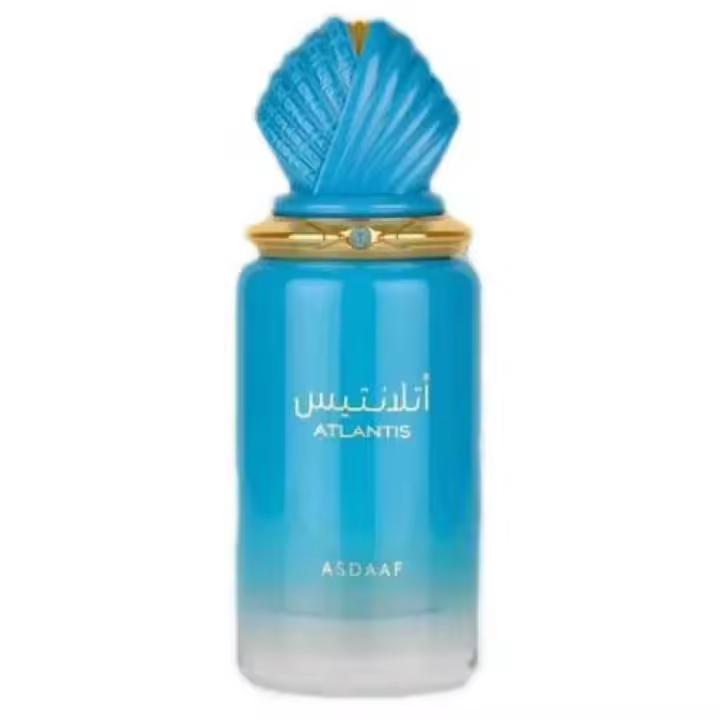 Perfume ATLANTIS BLUE Asdaaf 100ml +ATOMIZADOR 5ml Recargable GRATIS! Perfume HOMBRE Perfume Árabe Original De Dubai Emiratos Árabes, oriental - 1