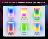 Mini Altavoz De música con Bluetooth, Pantalla Completa, Efecto De Iluminación Colorido, Audio Pequeño - details 5