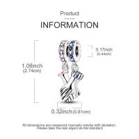 Encanto De Plata De 925 Para Pulsera Con Barco De Paseo Y Corazón Joyería Fina Para DIY Regalo Con Cuentas De Papel Y Rosas - details 177