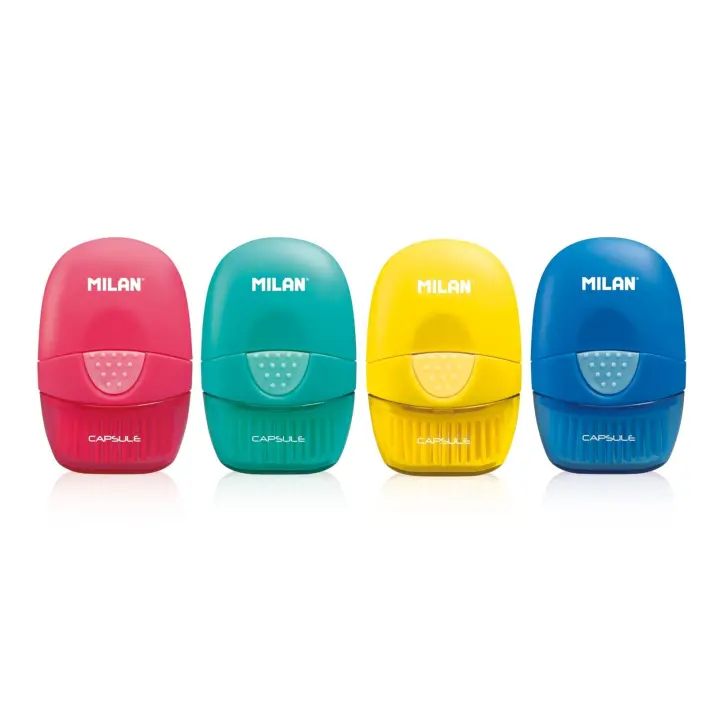 MILAN - Eraser & Brush, Combinación de Goma y Cepillo. Diseño CAPSULE - 1