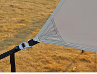 Juego Completo De Correa De Tela Para Instalación De Tarp De Camping 2P Y 4P Cuerda De Seguridad Para Carpa Accesorio De Tenda - details 7