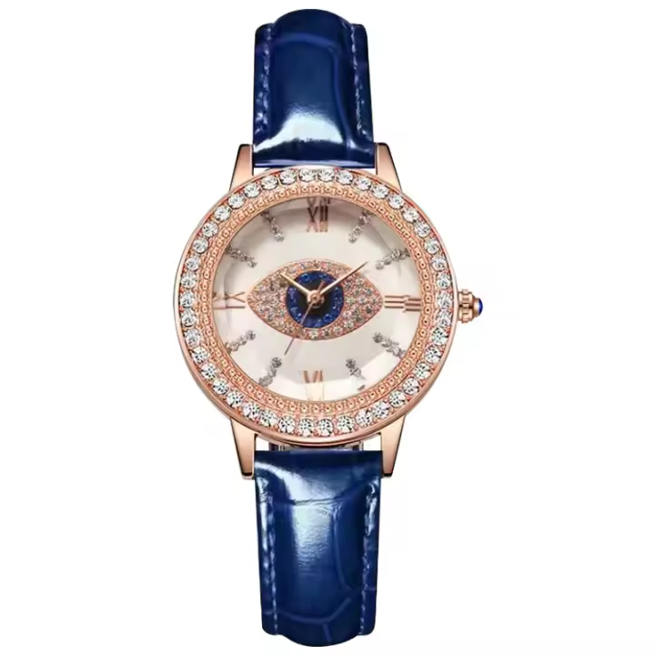 Smartwatches Reloj de pulsera de Maple inoxidable Resistant to Agua with calendar Semanal para Mujer, Correa de Maple Negra - 1