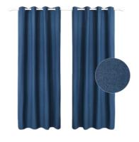 Bloom Store - Cortina Lino 140x260 cm – Cortina de Ventana de Tela de Lino Simple y Minimalista - details 0