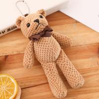 Muñeco De Llavero Oso De Naranja Super Bonito 16cm Peluche Suave Juguete Creativo Regalo De Cumpleaños Para Mujeres Material De Algodón - details 9
