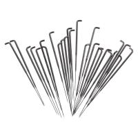 100Pcs Agujas De Felteado Plateado 3.07 Pulgadas Herramienta Para Tricotar Y Artesanía De Peluche Material Acero Para Mujeres Adultos - details 6