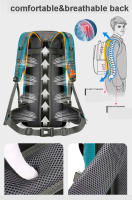 Mochila De Camping 70L De Nylon Para Hombres Y Mujeres Bolsa De Viaje Con Cubierta De Lluvia Para Senderismo Y Escalada Exterior - details 9