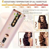 Rizador automático de pelo, 6 ajustes de temperatura y 11 ajustes de temporizador, recargable por USB, rizador automático portátil con apagado automático, apto para viajes. - details 2