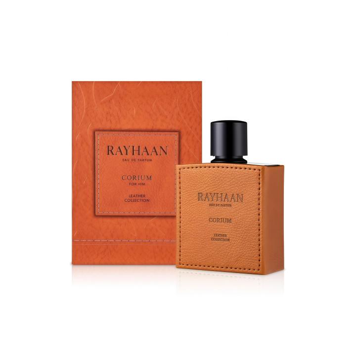 Rayhaan Corium 100ml Perfume Hombre Intenso Elegante con Notas de Especias Cálidas y Cuero Sofisticado para Noches y… — oferta en Miravia