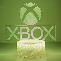 Lámpara 3D LED Controlada Por App Para Xbox Juguete Iluminación Nocturna Para Niños Regalo De Cumpleaños Directo USB - details 3