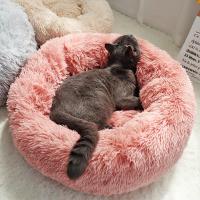 Nueva Cama De Gato Y Perro Caliente Redonda De Peluche Larga Casa De Gato Para Gatitos Almohadilla De Manta Para Mascotas Pequeñas Chihuahua - details 17