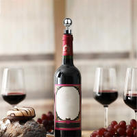 Tapa De Vino Dorada Reutilizable Con Sistema De Vácuo Cierre De Giro Botella De Champán Regalos Para Barra Herramientas De Cocina - details 5