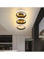 Luz De Techo LED Moderna En Forma Redonda Y Cuadrada Para Pasillo Dormitorio Vestíbulo Sala De Estar Restaurante Escalera Iluminación Luminarias - details 8