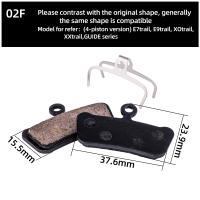 ZTTO 4 Pares De Frenos De Disco Para Bicicleta MTB Pads De Freno Metálico Para Guide G2 RSC Freno Hidráulico Compatible Con SRAM Avid - details 1