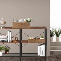 Cesta De Almacenamiento De Seagrass Pequeña De 3 Grillas Rectangular Caja De Almacenamiento Para Mesa Caja De Alimentos Para Niños - details 12