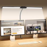 ORION91 Lámpara LED Fijar Mesa Flexo Gigante Color Negro🖤5 Tonos de Luz Regulable (73x80 cm) Oficina Teletrabajo Escritorio Ordenador - SpazioLuzio - details 0