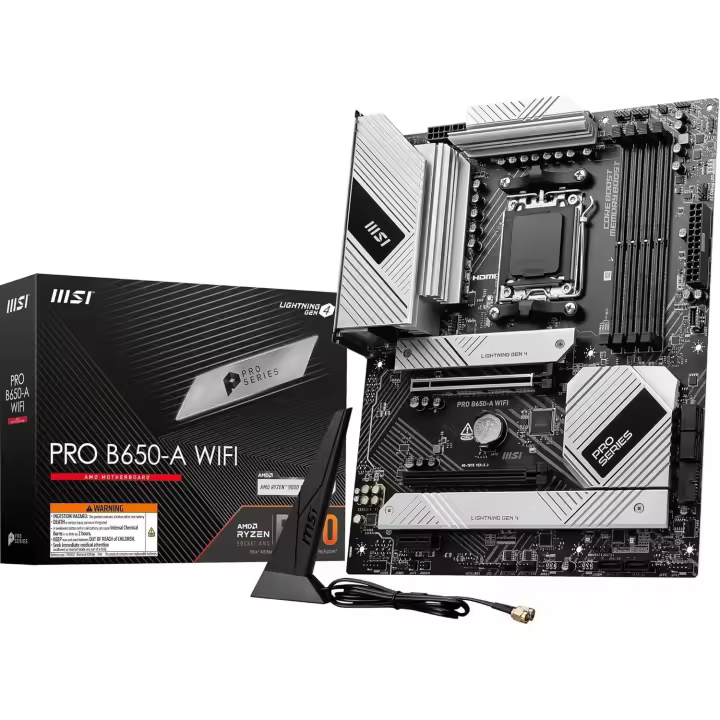 Pro B650-A WiFi AMD B650 Zócalo AM5 ATX - 1