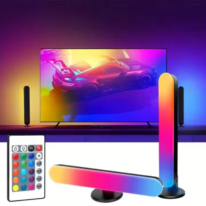 Barra De Luz LED USB RGB Para TV Cambio De Color Con Control Remoto Luz Ambiente Musical Síntesis Decorativa De Escritorio - 1