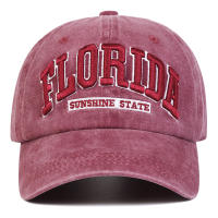 Gorro De Béisbol Ajustable Para Hombres Y Mujeres Con Bordado De Letras FLORIDA Protección Solar Casual Primavera Otoño - details 9