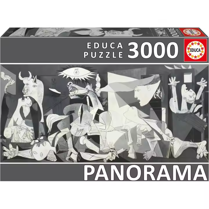 Educa - Puzzle panorámico de 3000 piezas el Guernica, Medida  144 x 68 cm+14 años Educa 11502 - 1