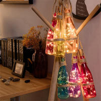 Luces De Hada Para Botella De Vino 10 Pcs Con Corcho LED Cadena De Luces De Batería Guirnalda Para Decoración De Fiesta De Navidad Y Boda - details 4