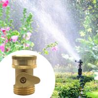 Válvula De Apagado De Camión De Jardín 3/4 Conector De Agua De Latón Para Riego De Jardín Juntador De Conexiones Reparación - details 9