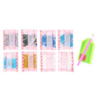 Tarjetas De Cumpleaños Hechas a Mano Con Diamantes 5D Rhinestone Arte De Artesanía Para Festival Y Navidad Pack De 12-4 Pcs - details 28