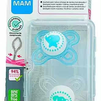 Chupete Silicona Mam Perfect Start An 0-2 M Pack Doble - 1