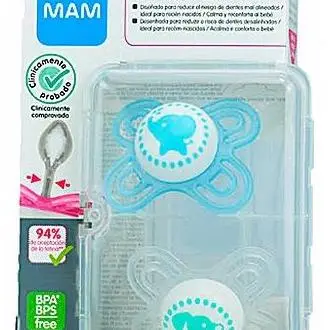 Chupete Silicona Mam Perfect Start An 0-2 M Pack Doble - 1
