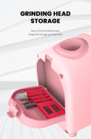 Máquina De Uñas Eléctrica 35000 RPM Con Almacenamiento Para Pulir Y Pintar Uñas De Acrílico Y Gel Con Cortadores Set De Manicura - details 5