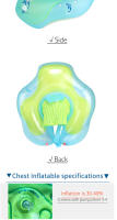 Anillo Inflable Para Bebé Flotador De Axila Juguete Acuático Para Niños Accesorios De Piscina Circulo De Baño Para Bebés Y Niños Pequeños - details 5
